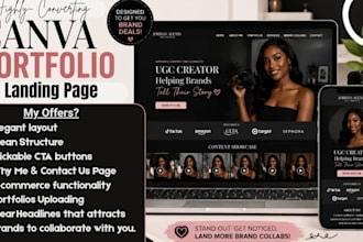 setup highly converting ugc portfolio website with all ecommerce functionalities