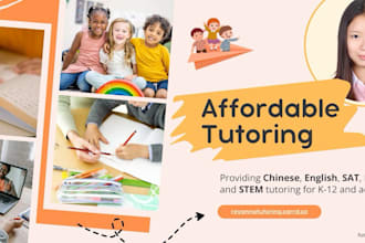 chinese tutor with 3 years experience