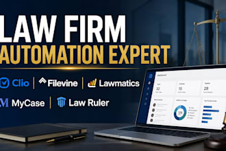automate clio, filevine, lawmatics, mycase, and law ruler