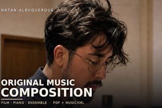compose original piano or instrumental music for you