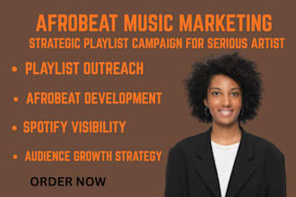 grow your afrobeat audience with strategic playlist marketing