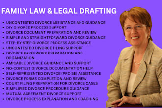 guide you through an uncontested divorce and help you prepare your documents