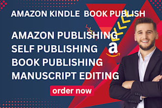amazon kindle self publishing manuscript editing book publishing
