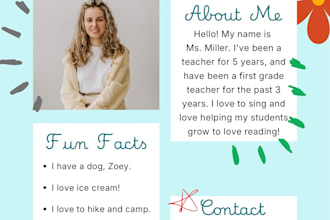 create flyers for any occasions or events