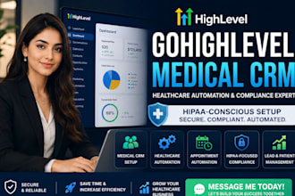 setup ghl medical crm healthcare automation gohighlevel compliance hippa expert