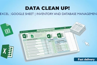 organize your product inventory list into a clean sheet