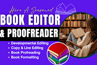 book proofreading copy and line edit dark romance or fantasy novel ebook editor