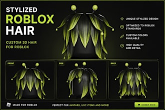 create custom roblox hair