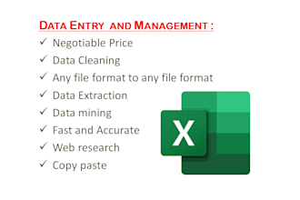 management and entry of data from any file format