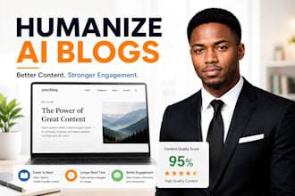 rewrite blog posts for better readability and engagement