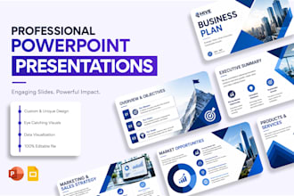 design powerpoint presentations, google slides, and investor pitch deck