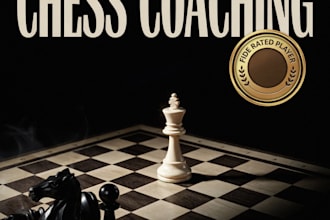 be your professional chess coach to improve your rating