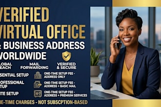 provide virtual office, company address worldwide, and US mailbox