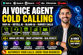 build ai cold calling ai voice agent with vapi ai retell ai for survey calls