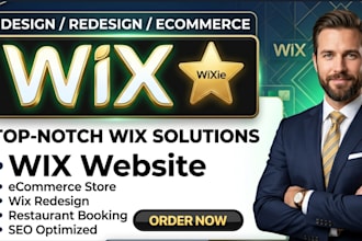 wix online store fix wix booking website wix restaurant website design wix blog