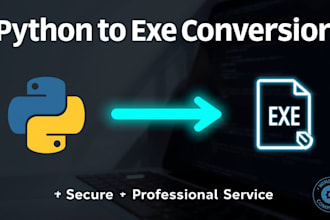 convert your python script or project to exe file