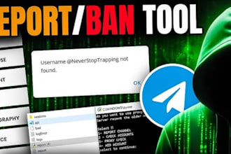mass report telegram account,dismantle harassing caption,whatsapp,tiktok banning