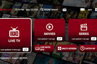 rebrand your android iptv app apk with admin panel