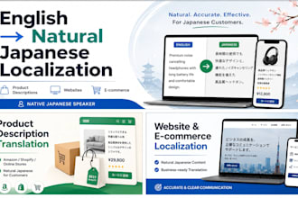 ocalize your content into natural japanese