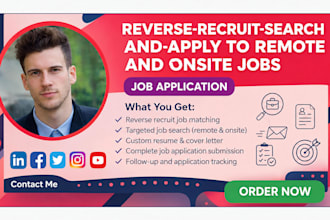 reverse recruit, search and apply to remote and onsite jobs job application