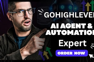 build gohighlevel ai agent, voice ai, chatbot, funnel and ghl automation