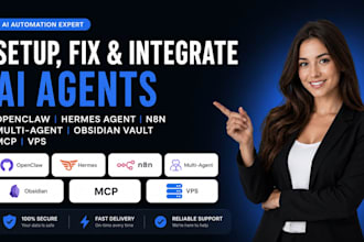 setup fix openclaw hermes agent n8n multi agent obsidian vault mcp vps