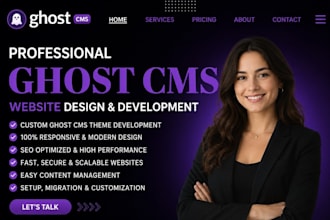 be your professional ghost cms virtual assistance ghost cms manager ghost VA