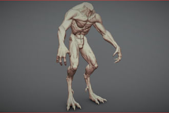 sculpt detailed miniature and tabletop character stl for 3d printing