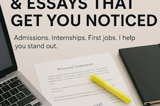 edit your college application essay or personal statement
