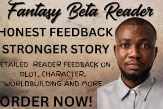 beta read fantasy beta reader novel with detailed reader feedback