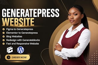 create fastest and fresh website generatepress website with generateblocks pro