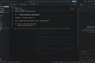 build custom python web scrapers and automation scripts