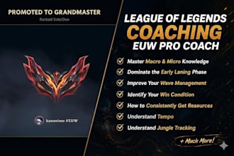 get you out of your current elo and give you best coaching