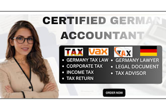 be your germany tax, germany lawyer and solution certified tax advisor