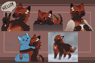 draw furry telegram sticker animated discord stickers crypto sticker pack gif