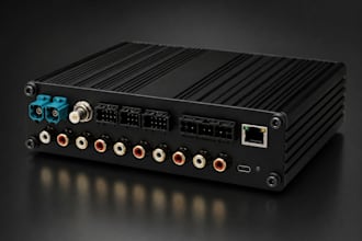 design tesla a2b audio interface adau1466 dsp esp32c3 firmware automotive system