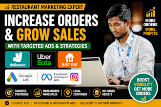 manage google ads, meta ads, deliveroo, uber eats