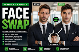 do realistic face swap