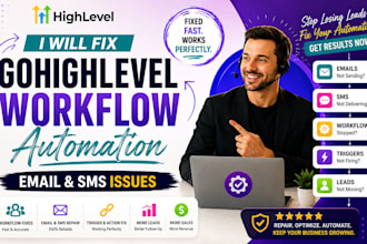 fix gohighlevel workflows automation email and sms issues