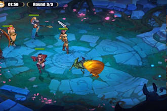 make high quality 2d, 3d phaser game, educational game, platformer from scratch