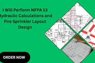 perform nfpa 13 hydraulic calculations sprinkler layout design