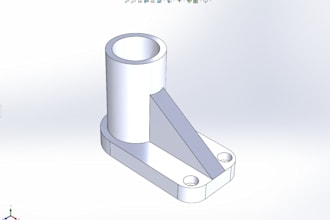 do 3d mechanical design and cad modeling in solidworks