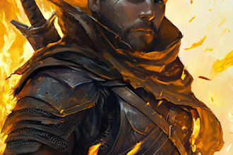 dnd character art and dnd