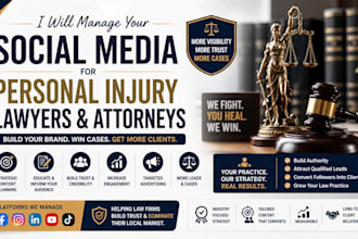 manage social media for personal injury lawyers and attorneys