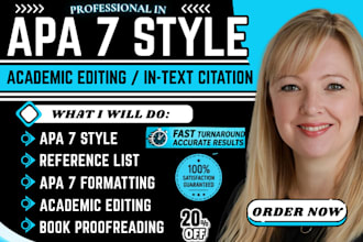 format and edit your paper in apa 7th edition with references