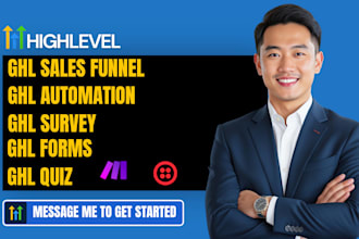 setup gohighlevel quiz ghl forms ghl survey ghl automation ghl funnel