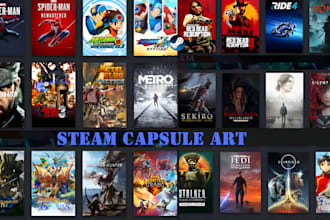 design steam capsule banner steam capsule art game art game poster steam page