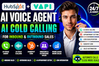 do ai voice agent with hubspot crm retell ai vapi ai for inbound outbound sales