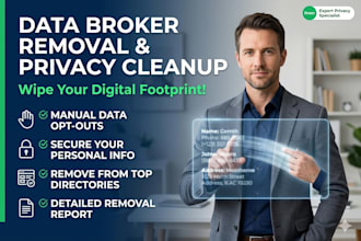 remove your personal information from data broker sites and directories
