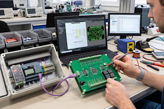 design plc rs485 modbus industrial pcb and control systems